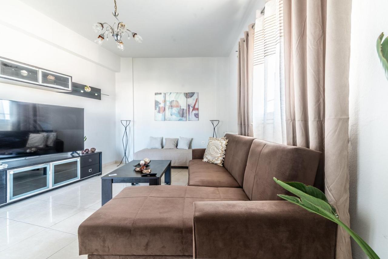 Spacious House With Seaview 이라클리온 외부 사진