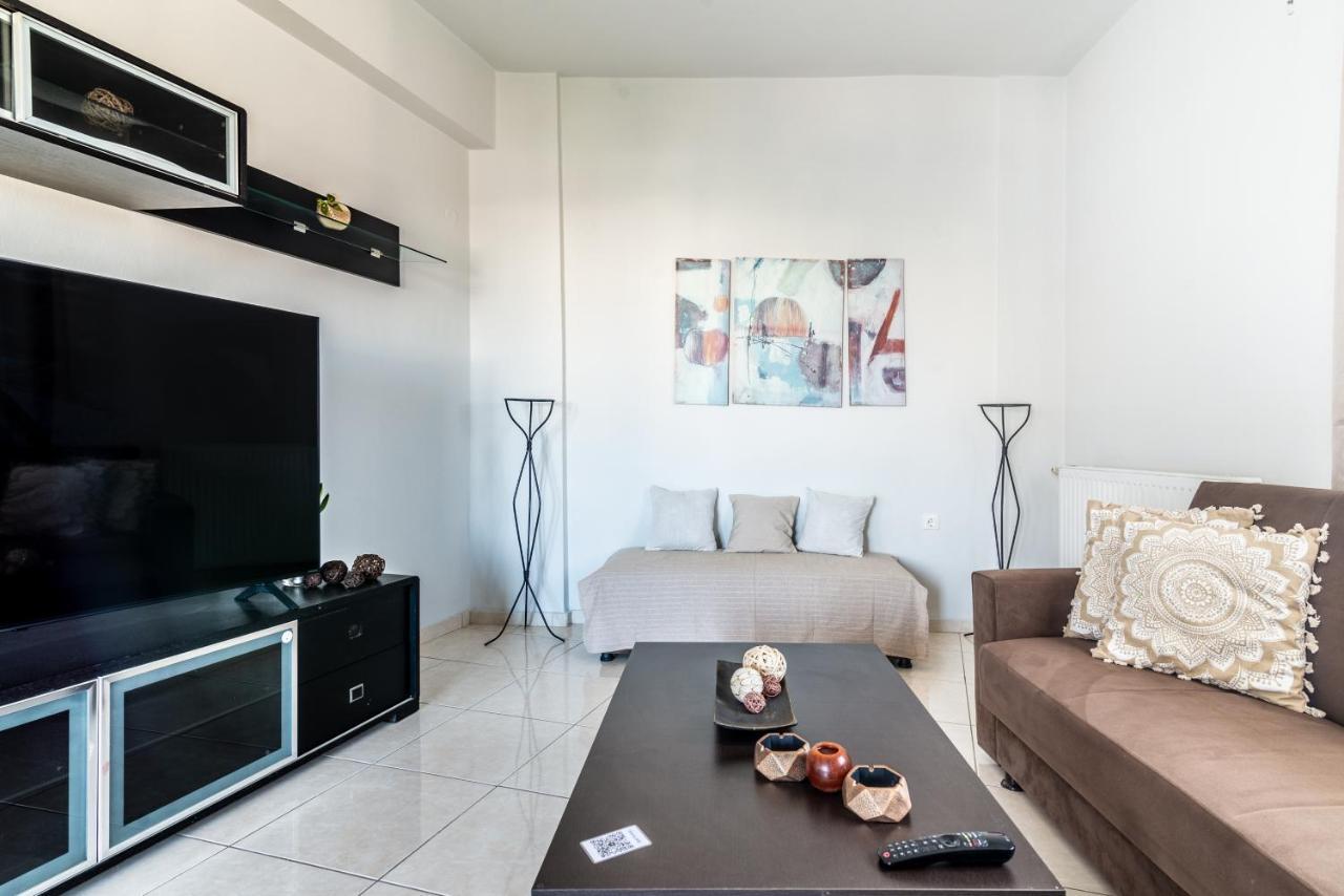 Spacious House With Seaview 이라클리온 외부 사진