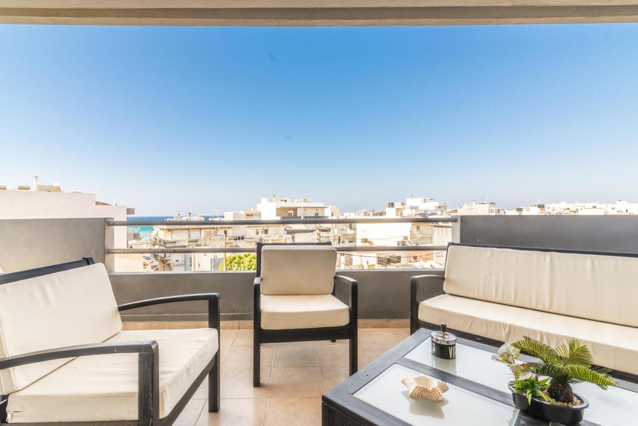Spacious House With Seaview 이라클리온 외부 사진