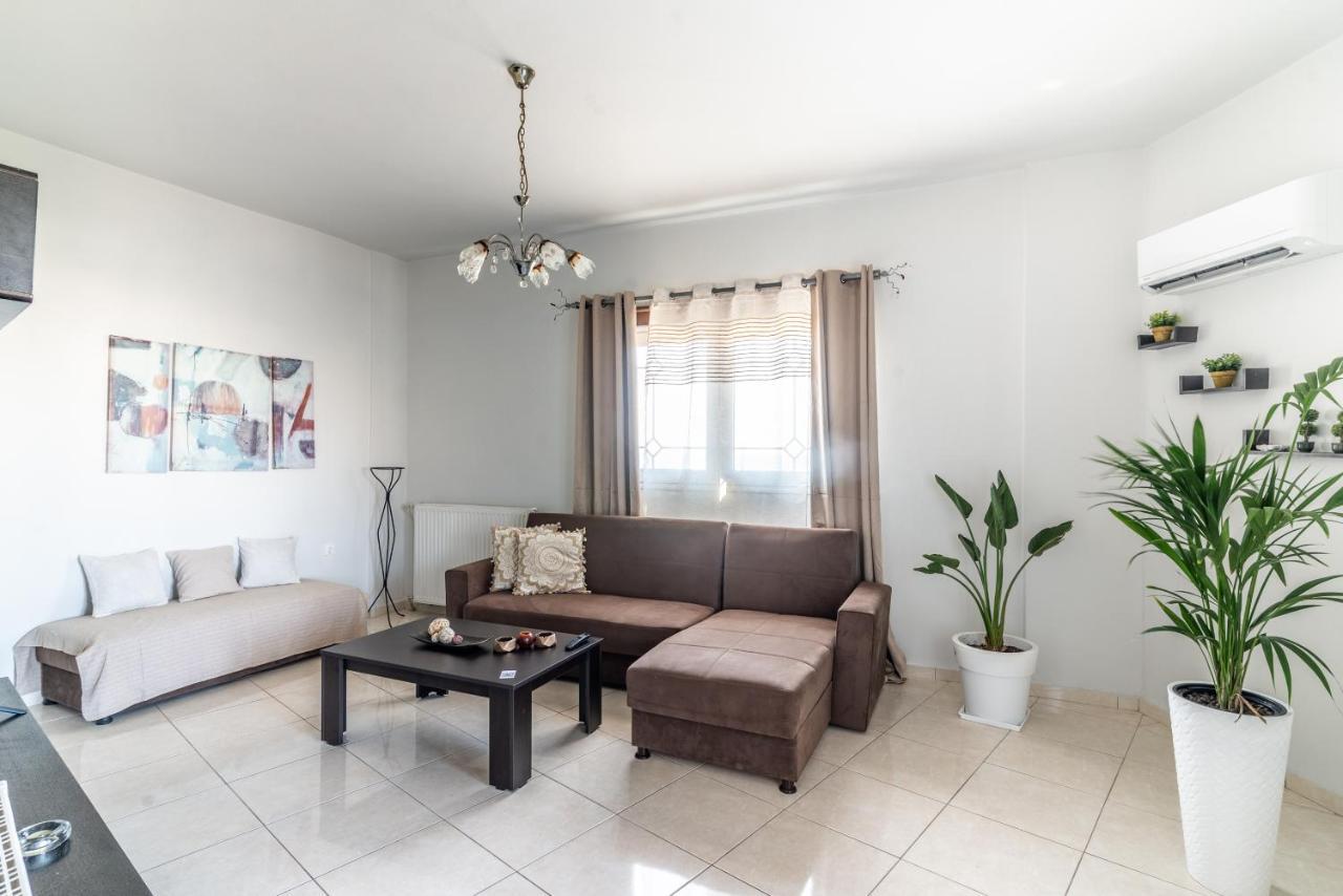 Spacious House With Seaview 이라클리온 외부 사진