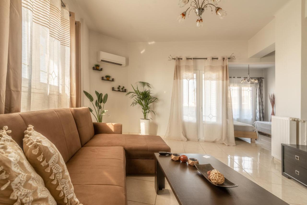 Spacious House With Seaview 이라클리온 외부 사진